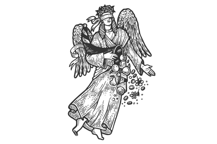 Статуя Богини фортуны