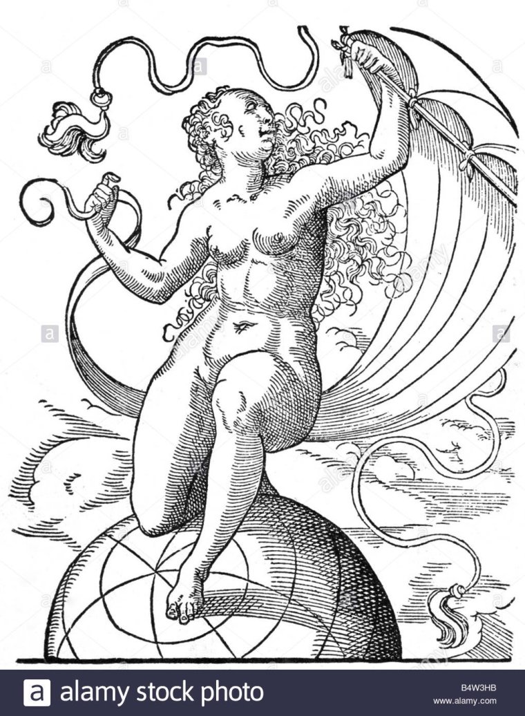 Statuette Isis Fortuna,