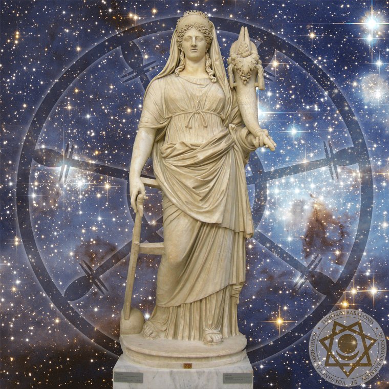 Богиня Тихе древней Греции