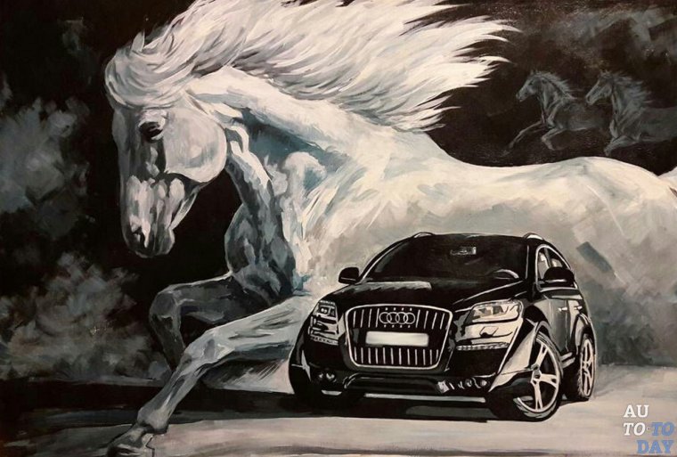 Значок Форд Мустанг