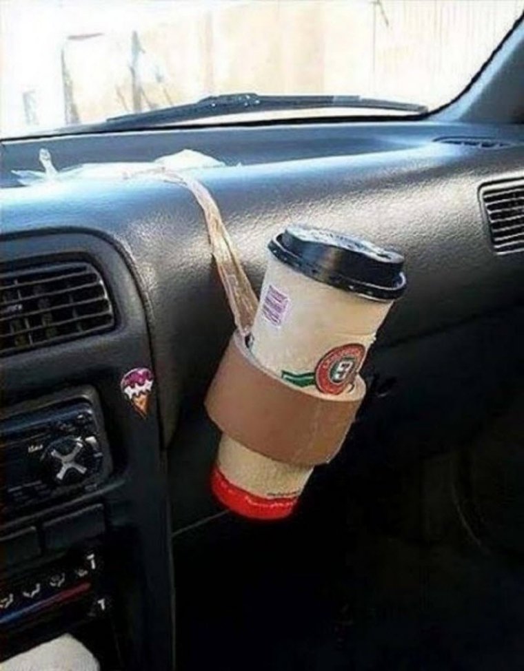 Самодельный подстаканник в автомобиль