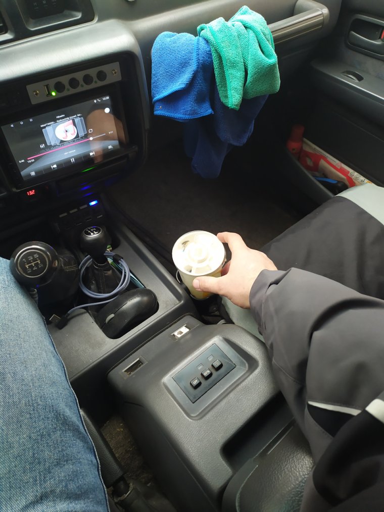 Подстаканник одинарный автомобильный