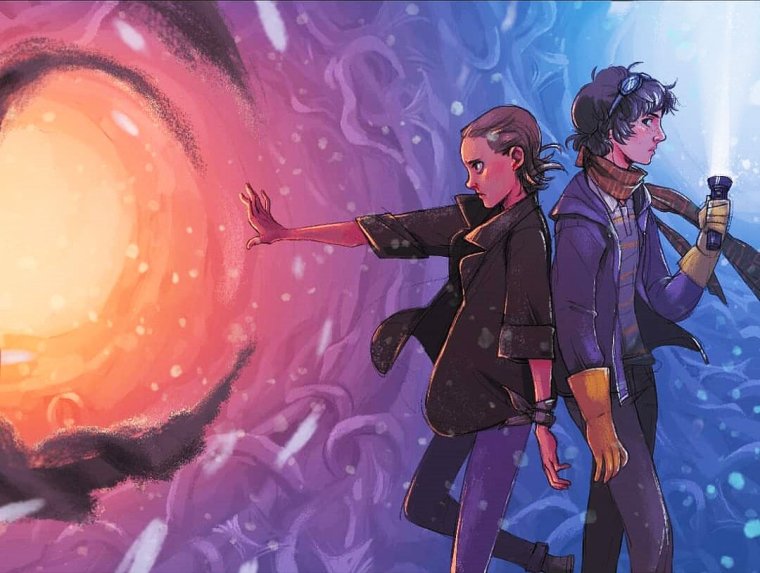 Очень странные дела Майк арт