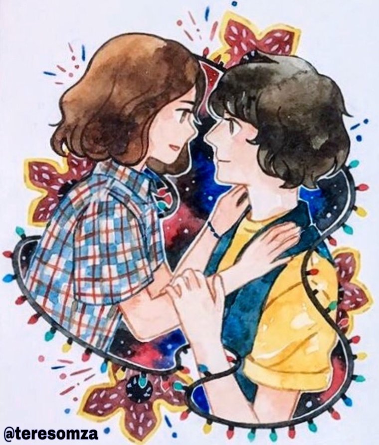 Очень странные дела Майк и оди арт