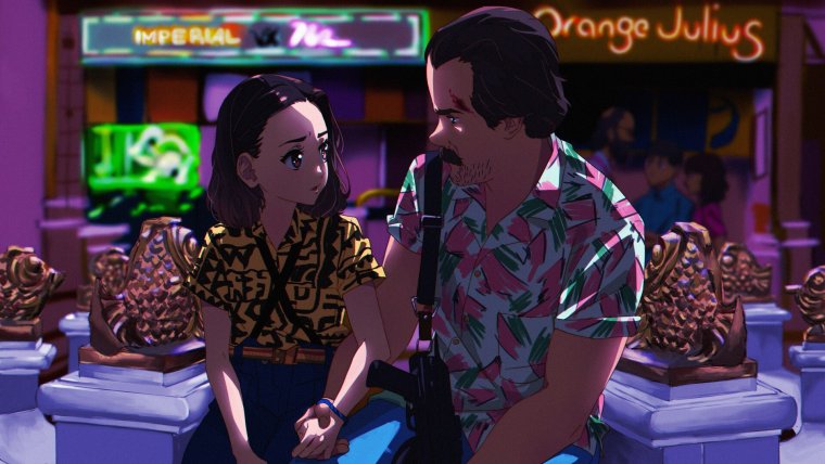 Очень странные дела аниме Джим хоппер