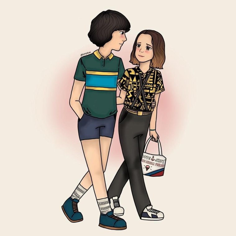 Милли Бобби и Майк