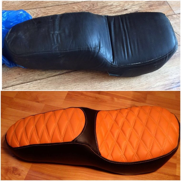 Сиденье в люльку на мотоцикл Урал