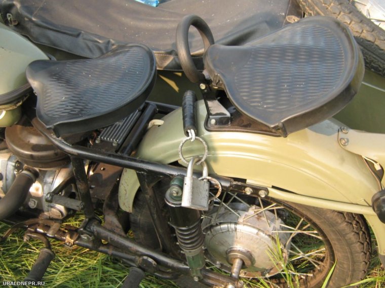Сиденье в люльку на мотоцикл Урал
