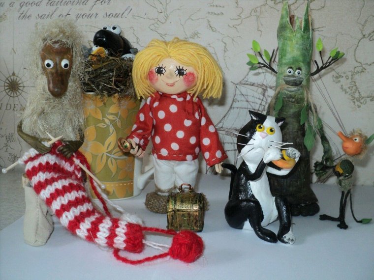 Баба Яга Нафаня и Кузя