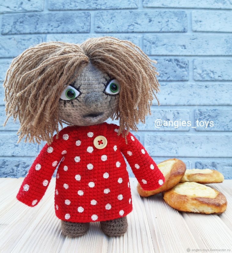 Вязаный Домовенок Кузя