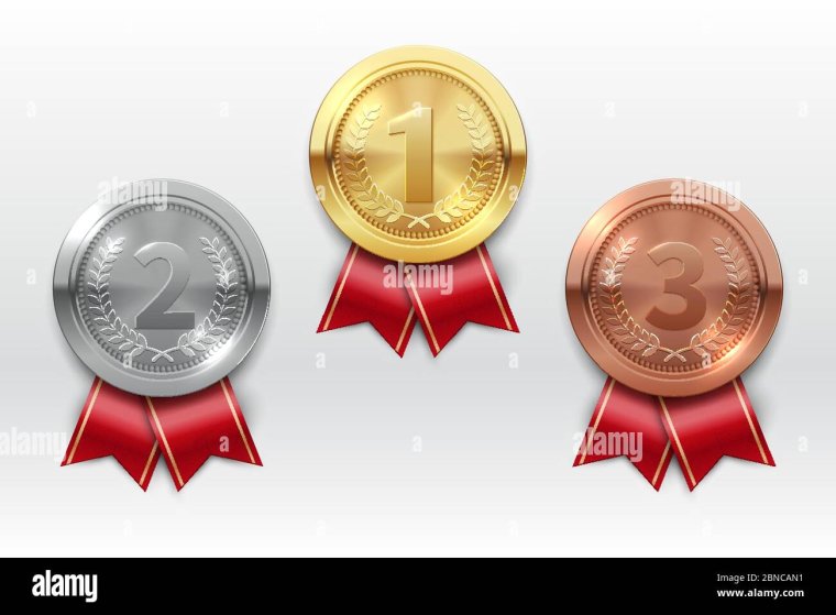 Бронзовая медаль без фона