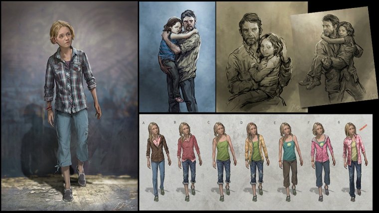 Элли и Джоэл the last of us 2 арт
