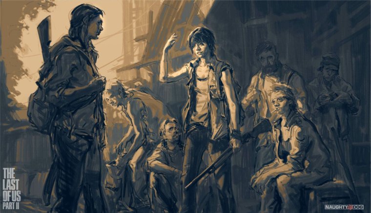 The last of us Wallpaper 1920x1080 Элли