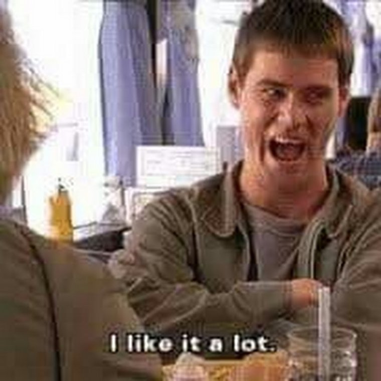 Джим Керри тупой и еще тупее 1994