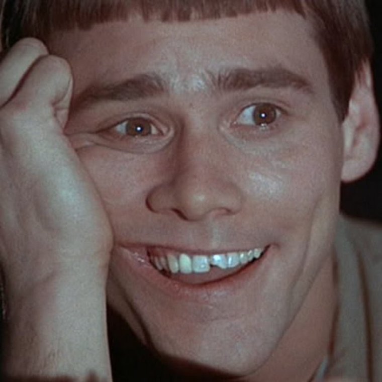 Джим Керри тупой и еще тупее