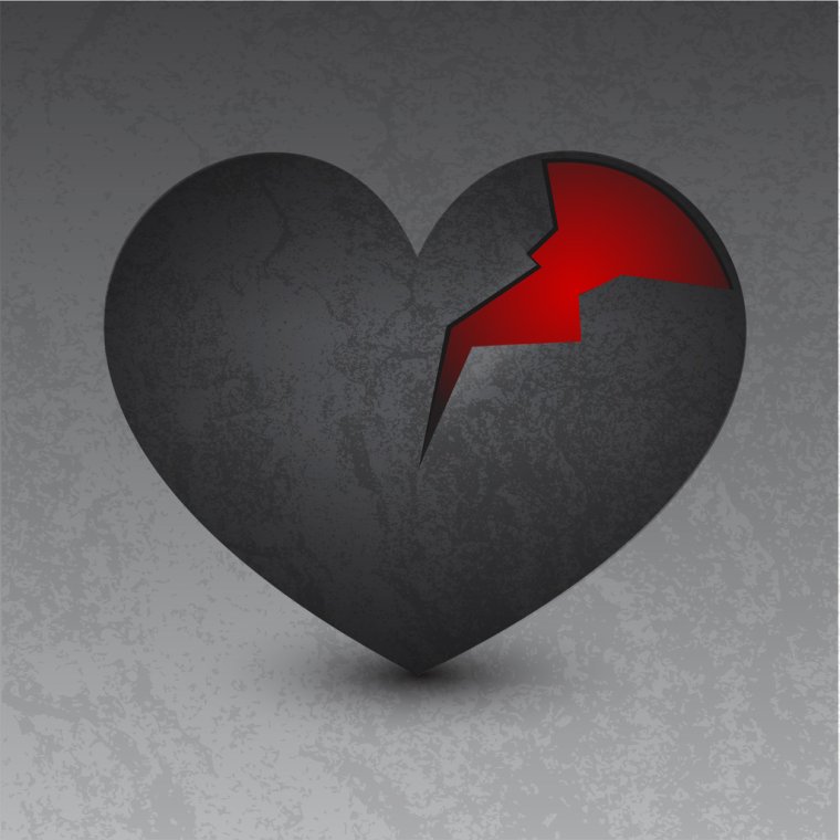 Черное сердце Эстетика