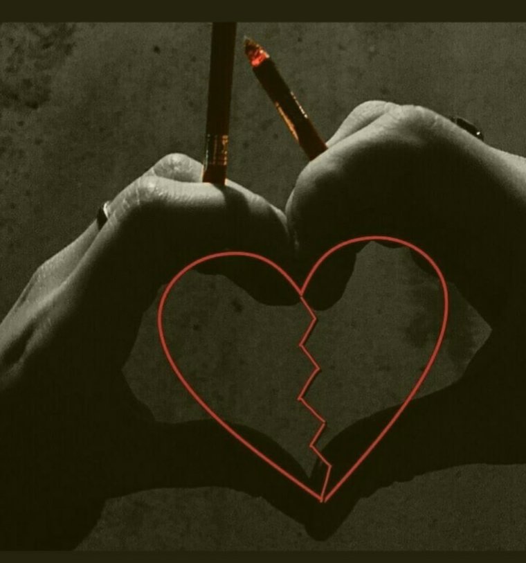 Разбитое сердце Эстетика