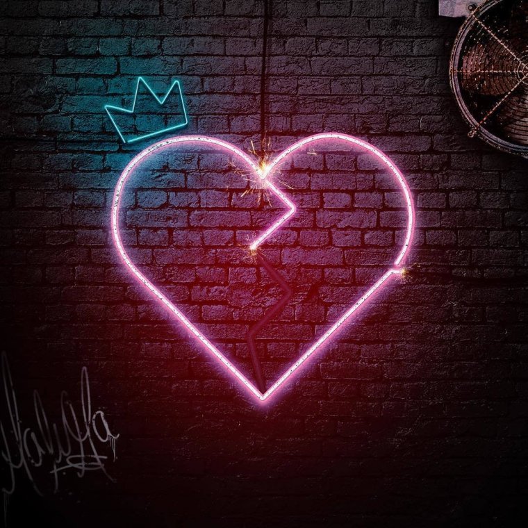 Разбитое сердце набросок