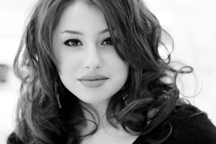 Дина Мереуца в молодости