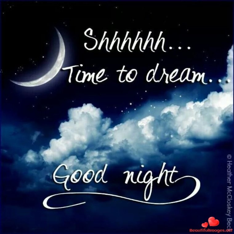 Открытка good Night