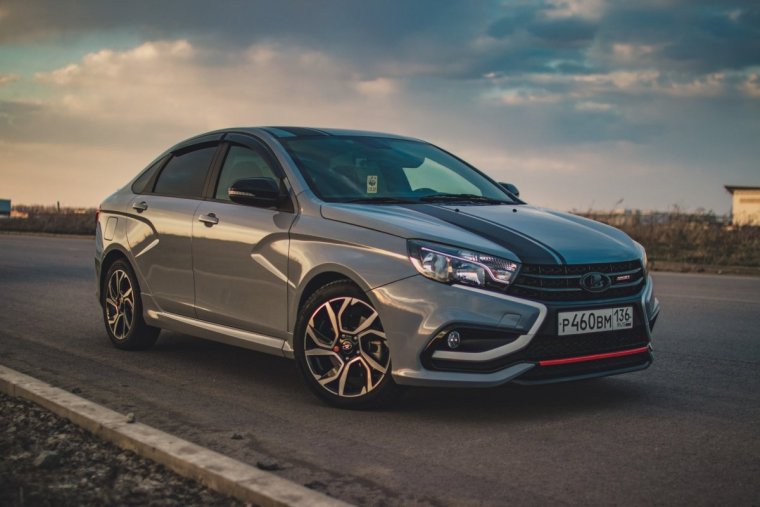 Lada Vesta Sport черная