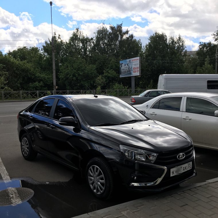 Lada Vesta бункер