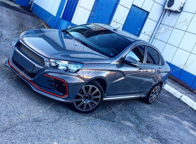 Лада Веста в обвесе Юрол