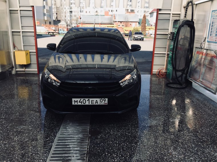 Лада Веста в тонере