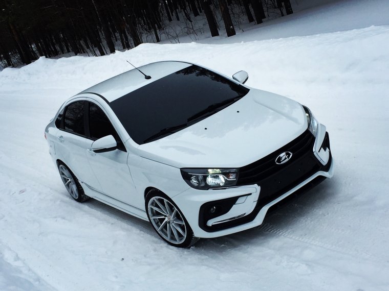 Тюнинговая Лада Веста