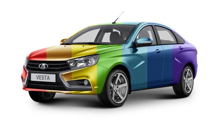 Лада Веста 4к