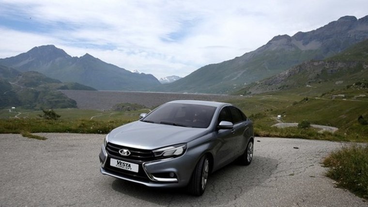Lada Vesta горы