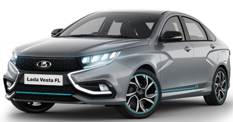 Новая Lada Vesta FL 2022