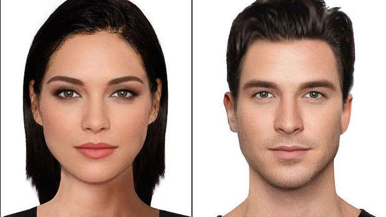 Люди с идеальными чертами лица