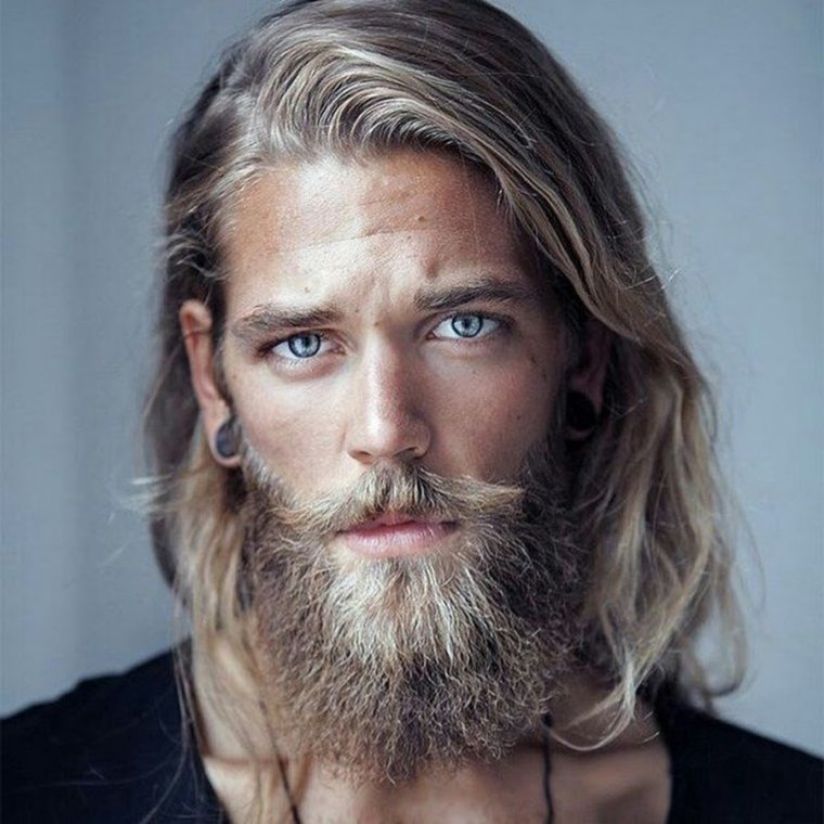 Скандинавы с длинными волосами