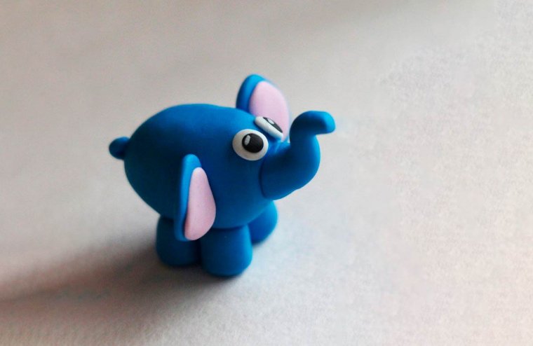 Легкие фигурки из мастики