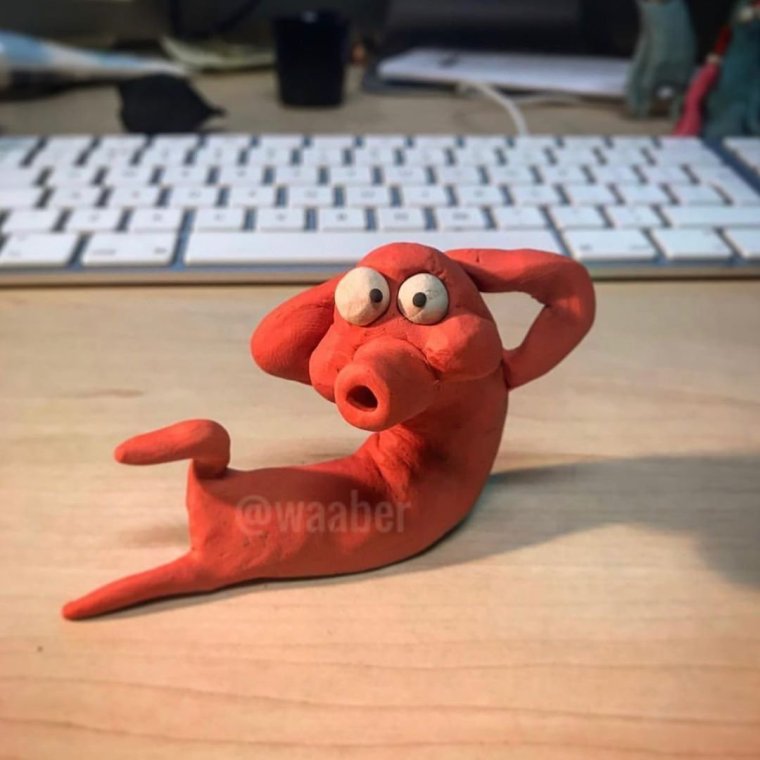 WAABER пластилиновые фигурки