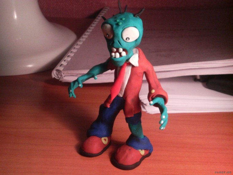 Пластилиновые фигурки из игр