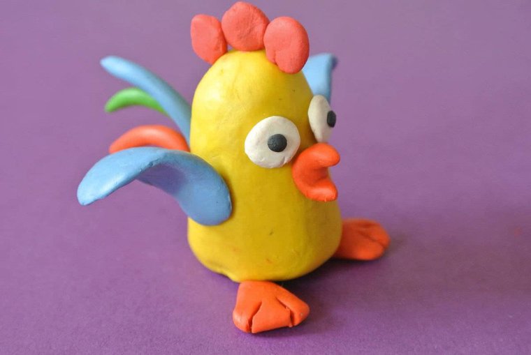 Фигурки из пластилина для детей