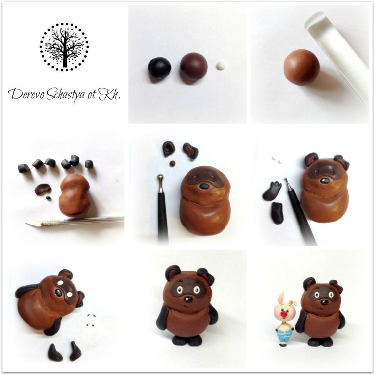 Фигурки из пластилина