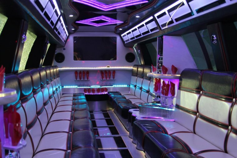 Кадиллак лимузин салон