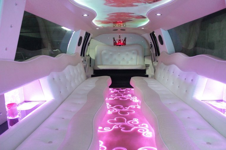 Хаммер лимузин белый салон