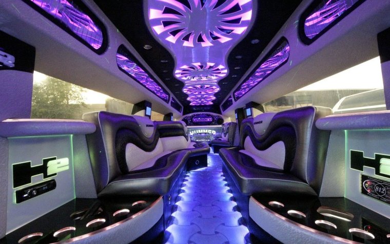 Лимузин Хаммер салон