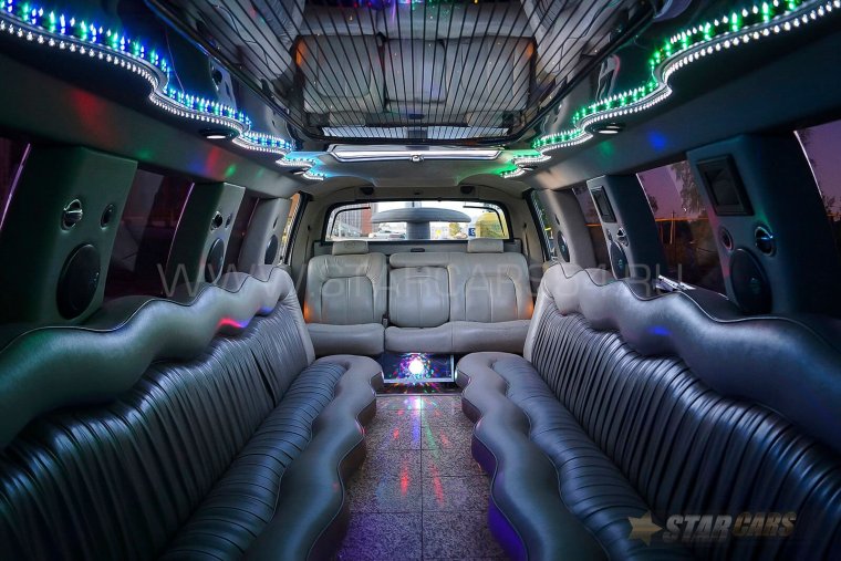 Лимузин Кадиллак Эскалейд внутри