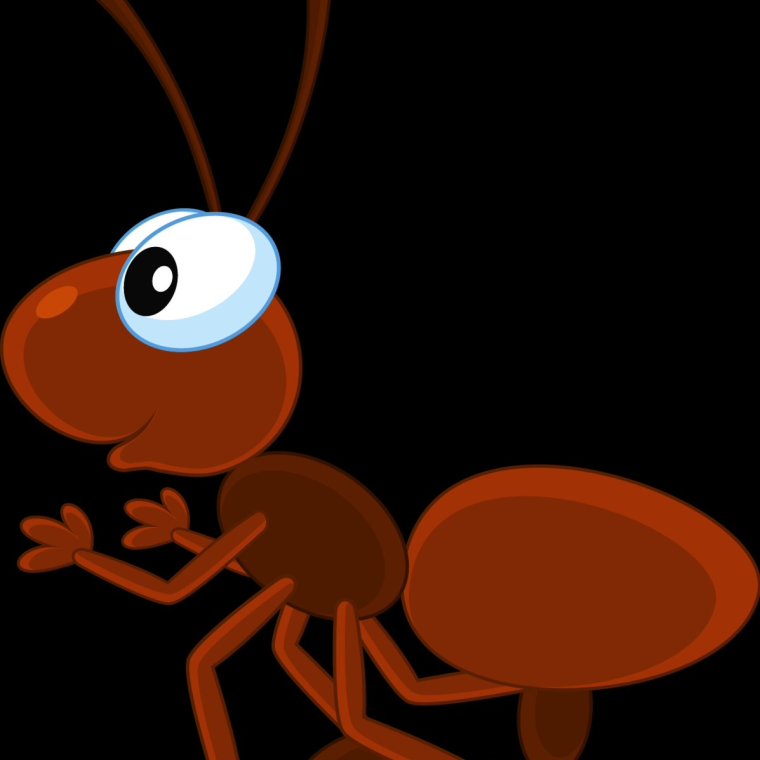 Муравей из мультика