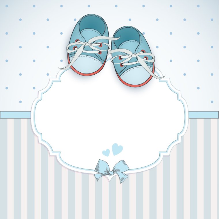 Баннер для новорожденного мальчика