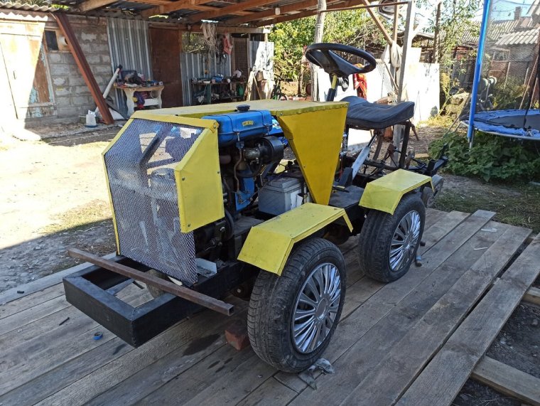 Кулибины Самоделкины техника мини трактора