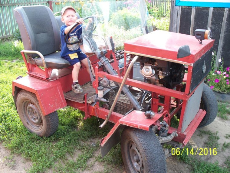 Самоделкин мини трактора