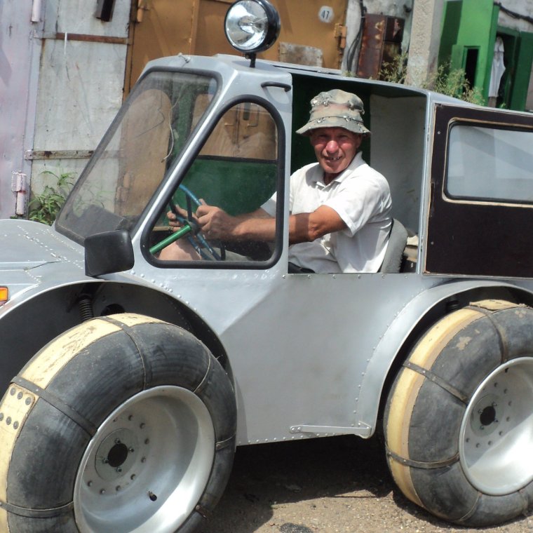 Самоделки из мотоколяски