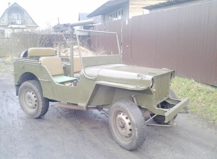 Самодельный мини джип Виллис