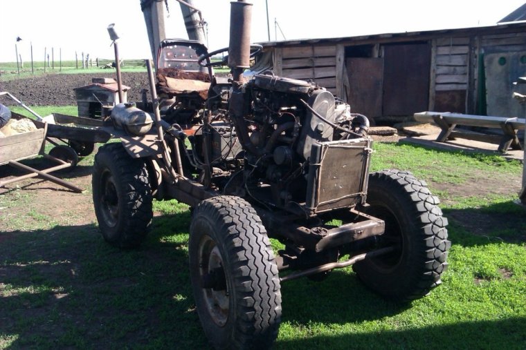 Минитрактор из ВАЗ 2107